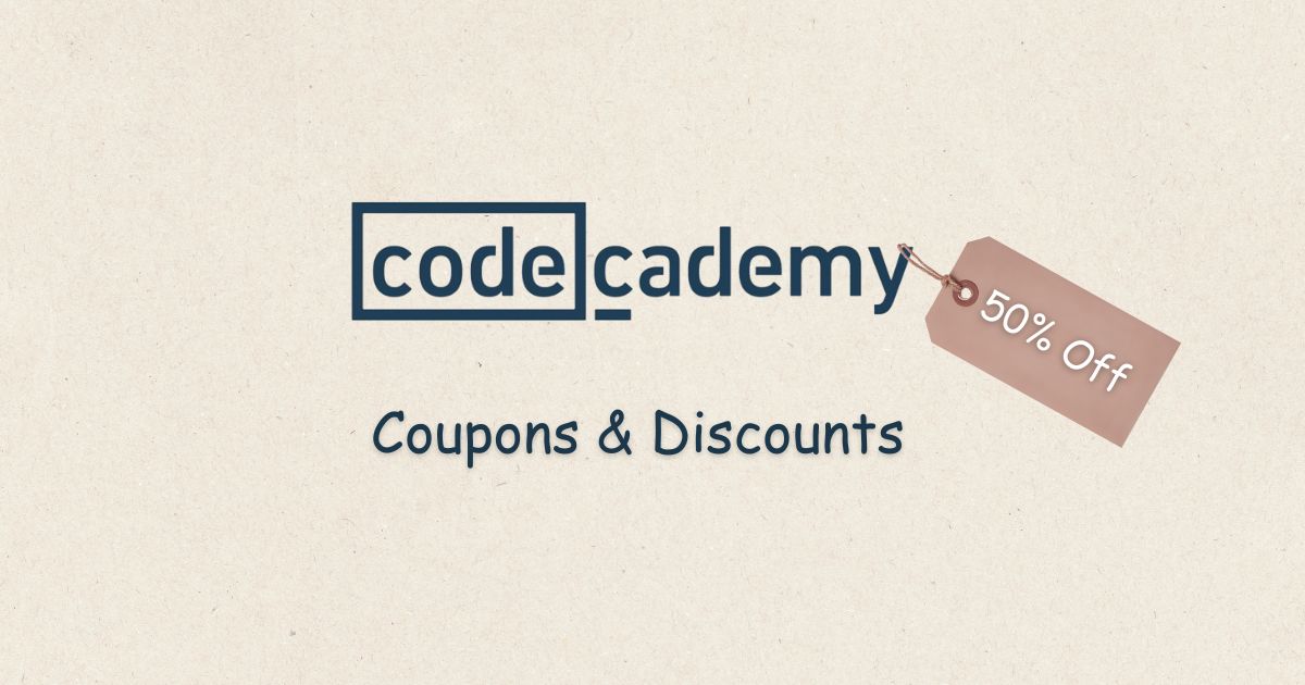 Codecademy Discount Codes → 50% Off